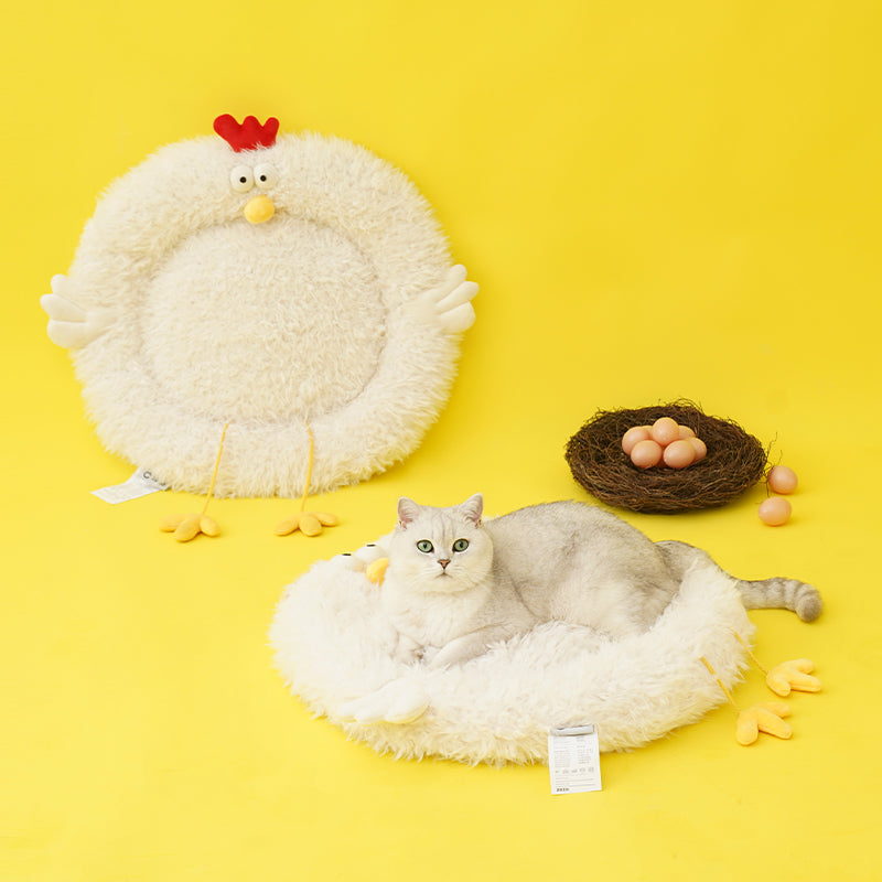 Chicken Cat & Dig Calming Bed Mat