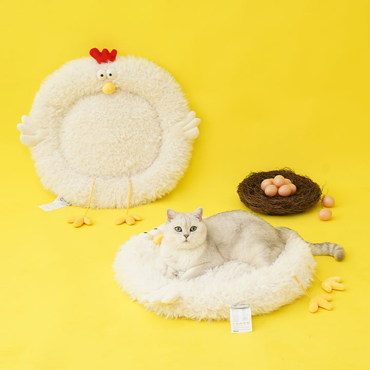 Chicken Cat & Dig Calming Bed Mat