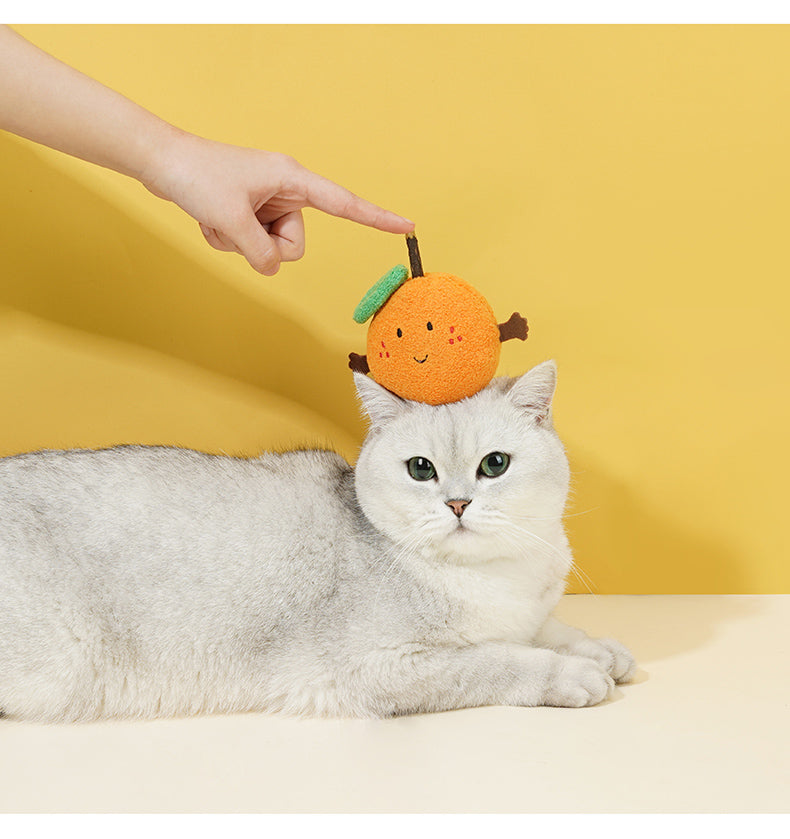 Happy Orange Silvervine Cat Toy
