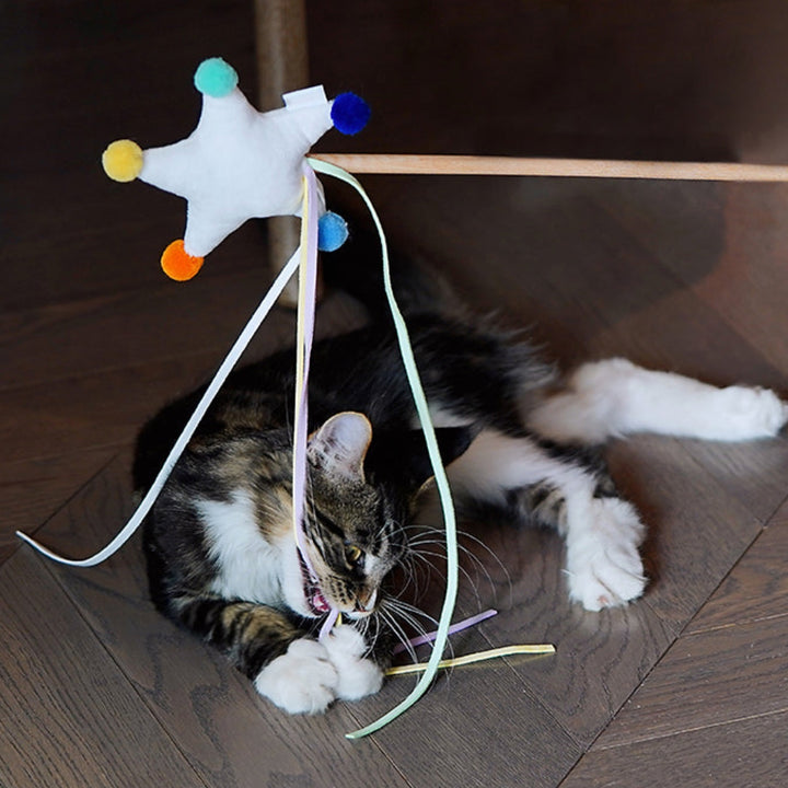 Star Teaser Wand Cat Toy