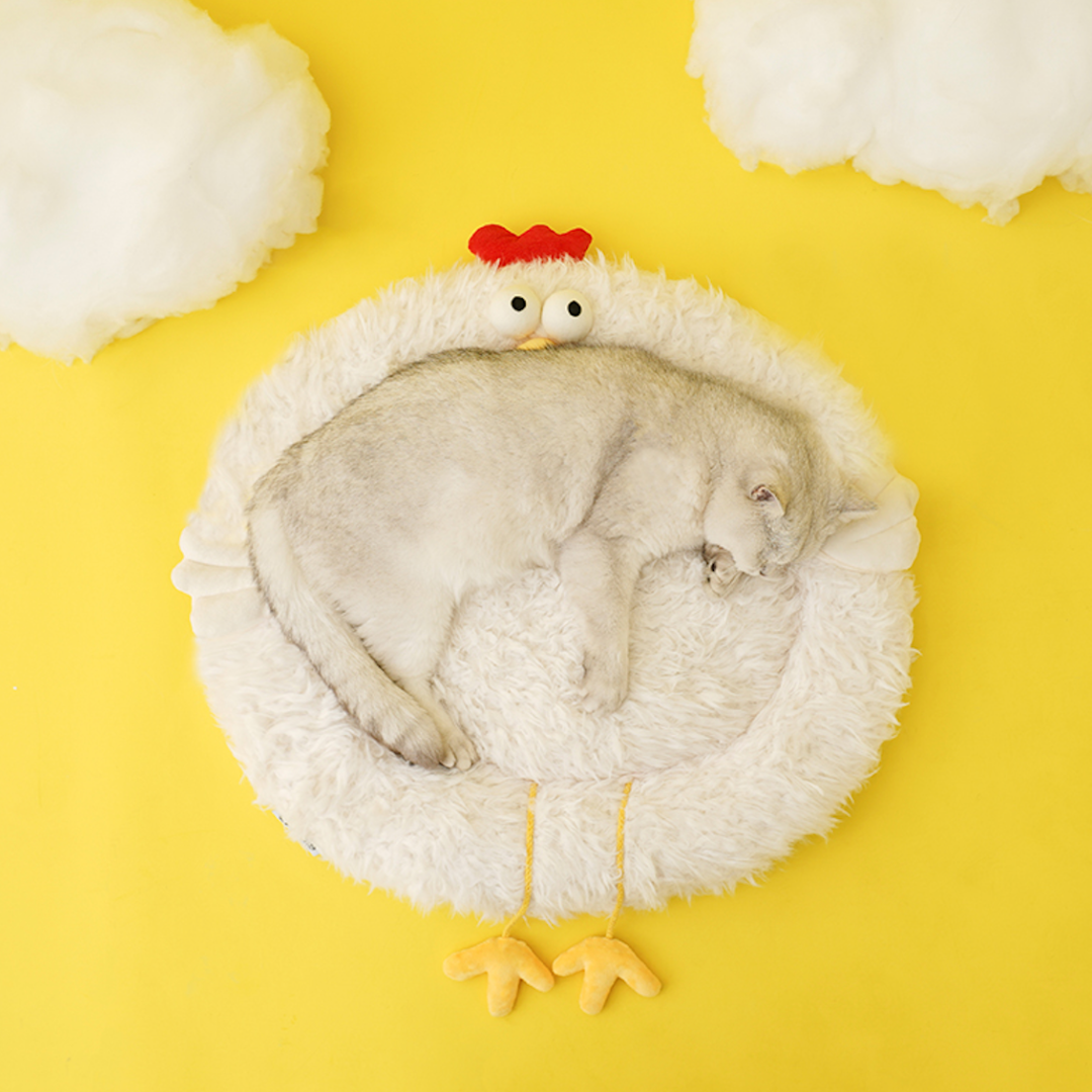 Chicken Cat & Dig Calming Bed Mat
