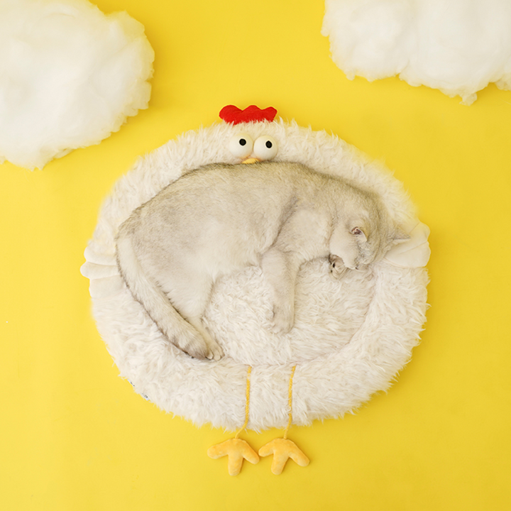 Chicken Cat & Dig Calming Bed Mat