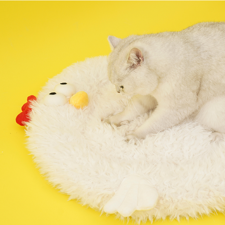 Chicken Cat & Dig Calming Bed Mat