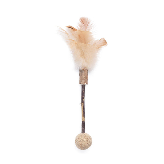 Silvervine Chew Sticks with Ball and Feathers