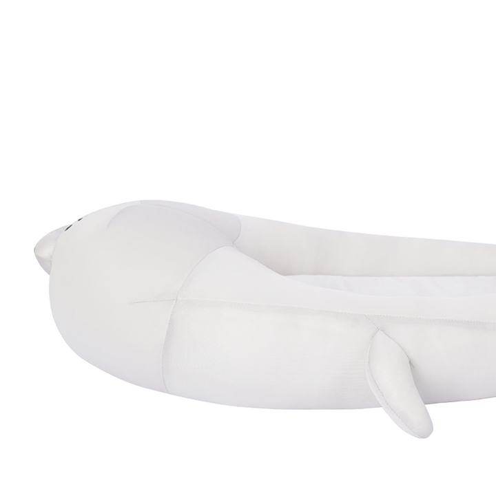 Seal Design Neck Protected Summer Stuffed Cat & Dog Bed