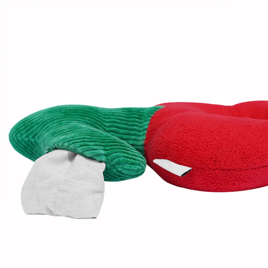 Red Flower Catnip Cat Toy Dental Health Toy