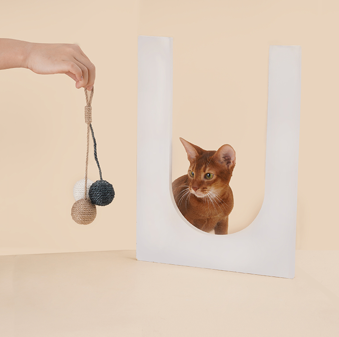 Sisal Rope Balls Cat Toy Set