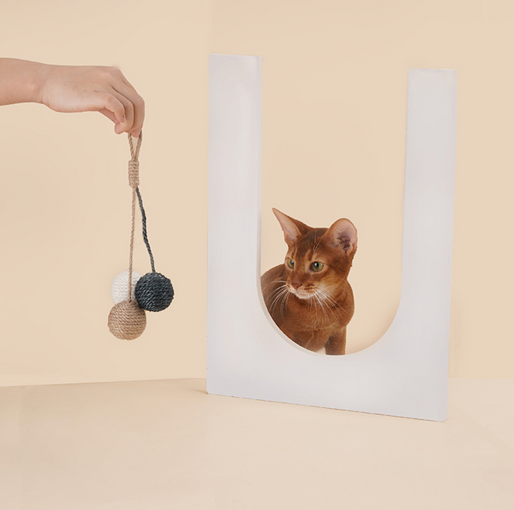 Sisal Rope Balls Cat Toy Set